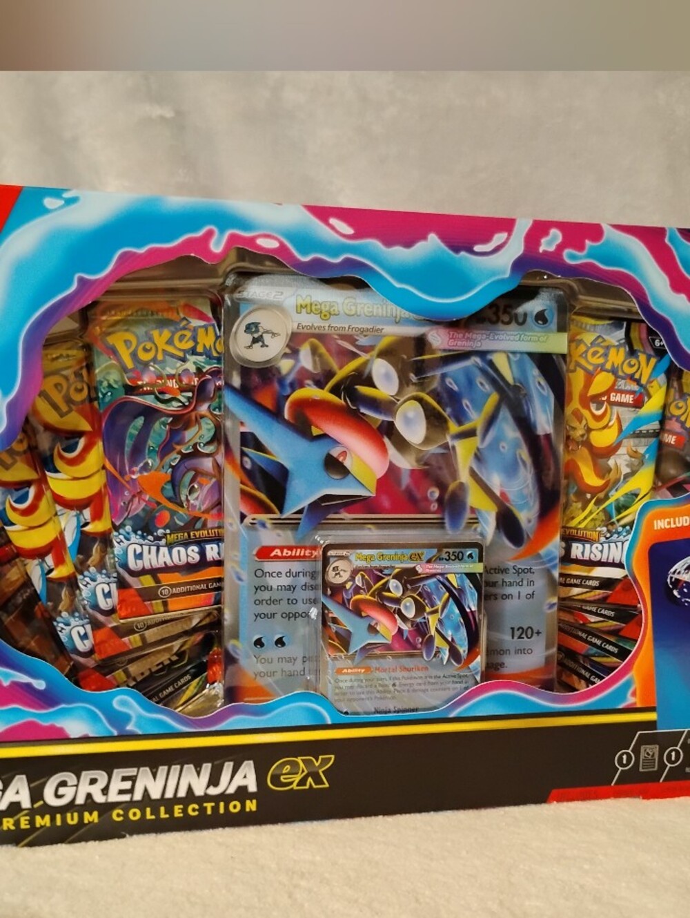 Mega Greninja Pokemon Card Set